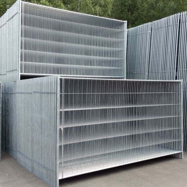 Ogrodzenie Tymczasowe Ażurowe - KOMPLET (panel + stopa + obejma)