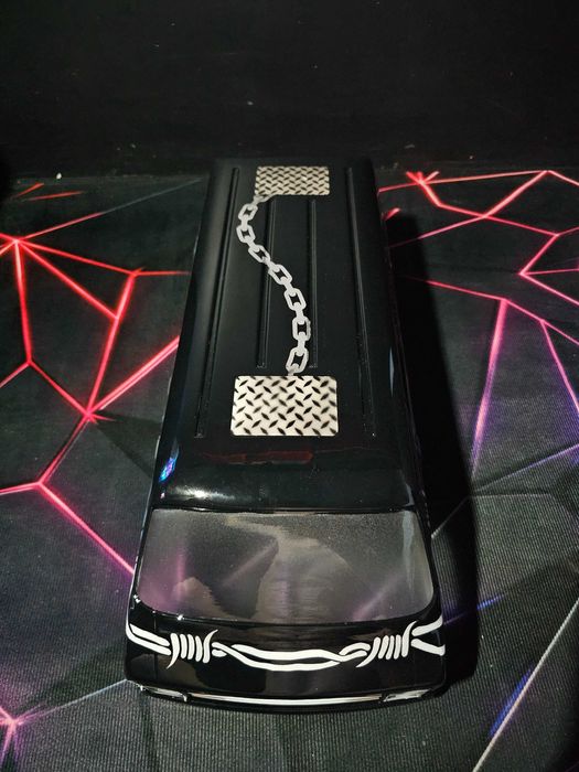 Traxxas TRX4 karoseria 1:10 trial crawler RC VAN Iron Maiden