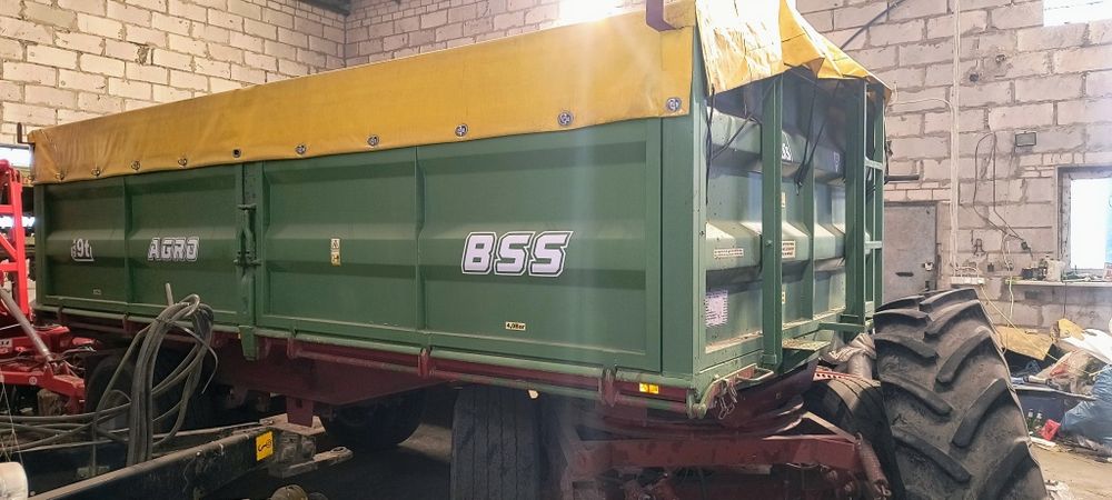 Przyczepa 8 t solidna rama