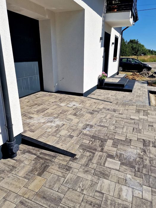 Układanie KOSTKI, taras wentylowany, brukarz, Łańcut, Rzeszów, Krasne,