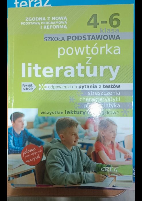 Powtórka z literatury klasy 4-6 greg