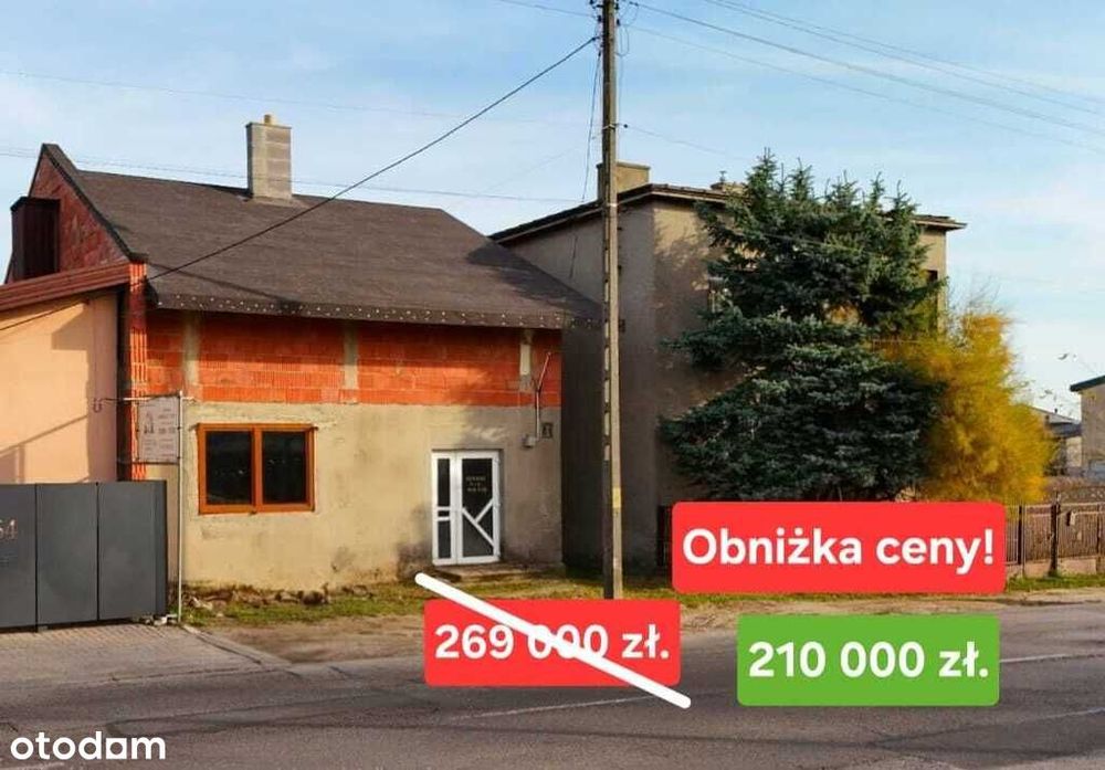 Dom w stanie surowym zamkniętym 131,20m²| Radomsko