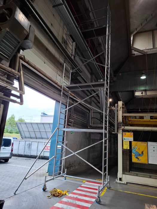 Wynajem rusztowanie aluminiowe jezdne KRAUSE PRO - TEC - najtaniej
