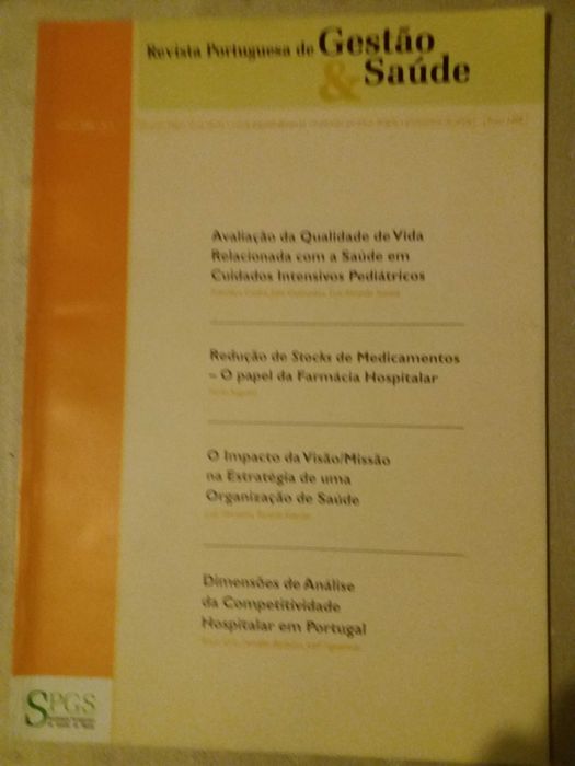 Revista Portuguesa de Gestão & Saúde