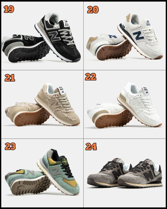 НАЙНОВІШІ МОДЕЛІ‼️ Кросівки New Balance 574 / 36-46, Унісекс, ПРЕМІУМ