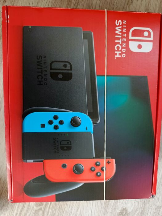 Konsola Nintendo Switch z grą