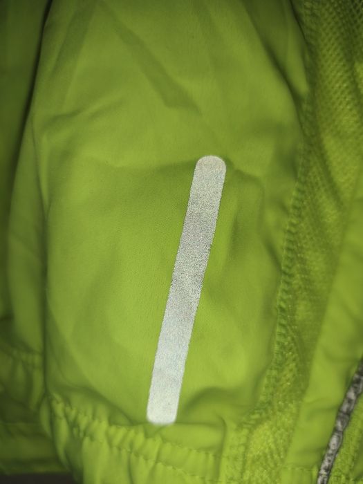 Lekka kurtka wiatrówka damska do biegania odblaskowa M / L