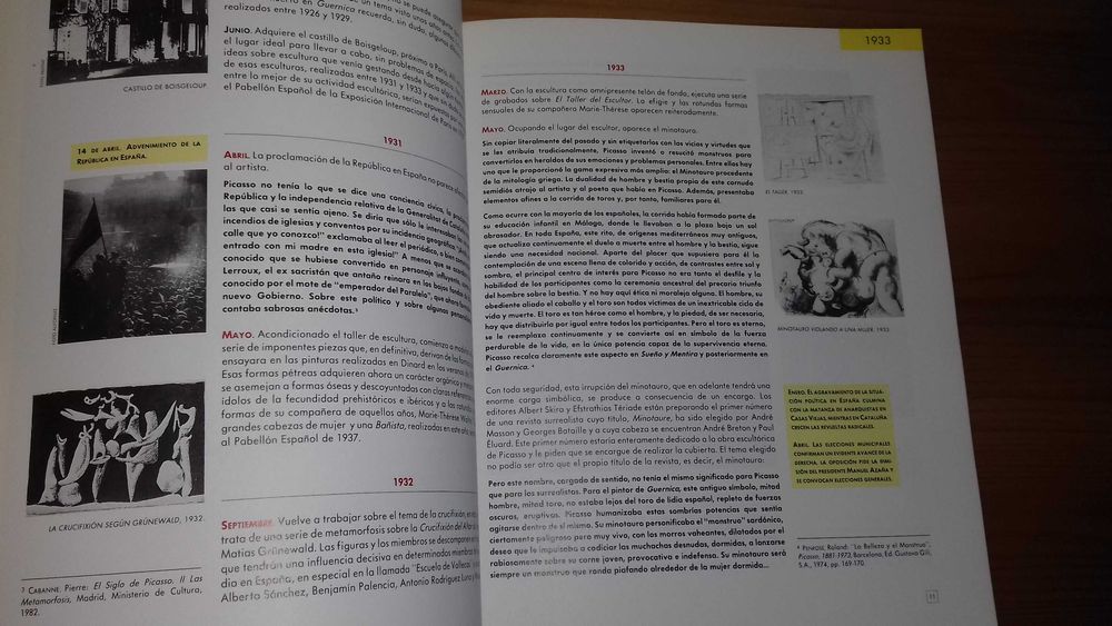 Conjunto de 2 livros Picasso Guernica