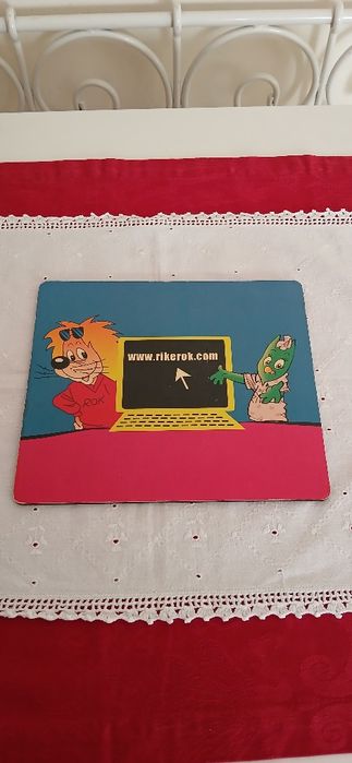 Tapete para rato/computador, antigo
