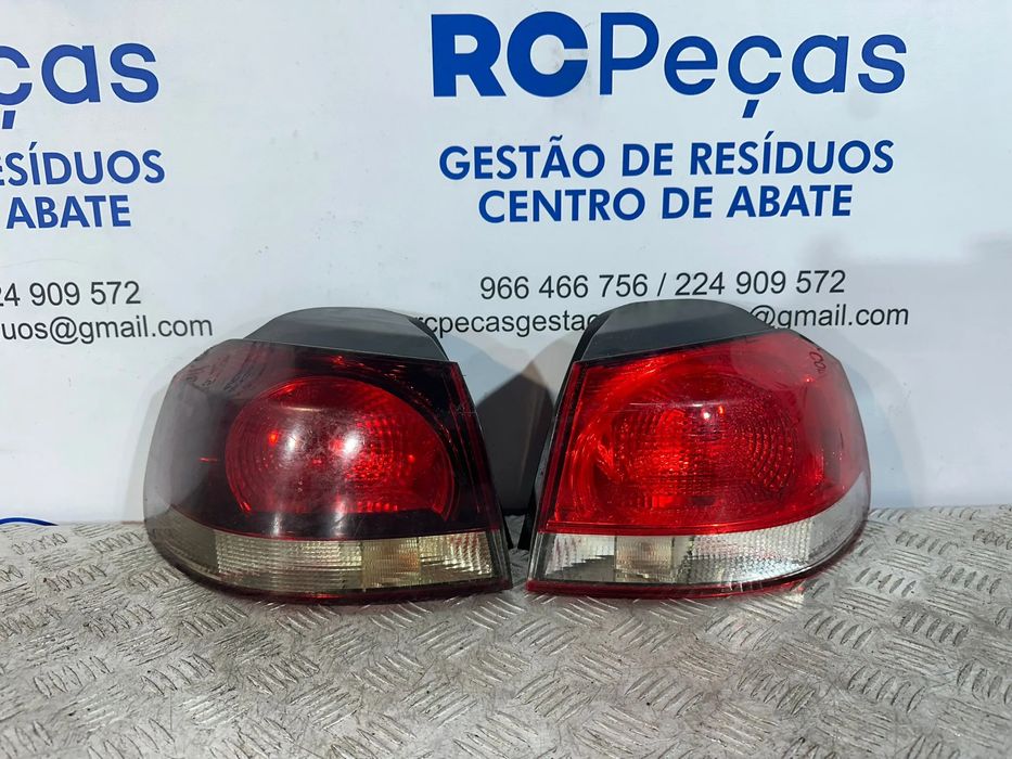 Conjunto Farolins Tras Traseiro Esquerdo Direito Original Volkswagen