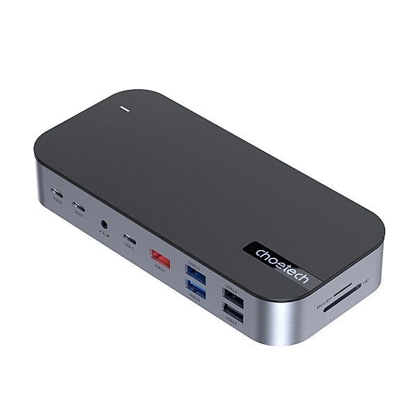 Hub Choetech M52 Usb-c - Usb-c Pd/usb-c/usb-a/hdmi/vga/dp/sd/tf/rj45/a