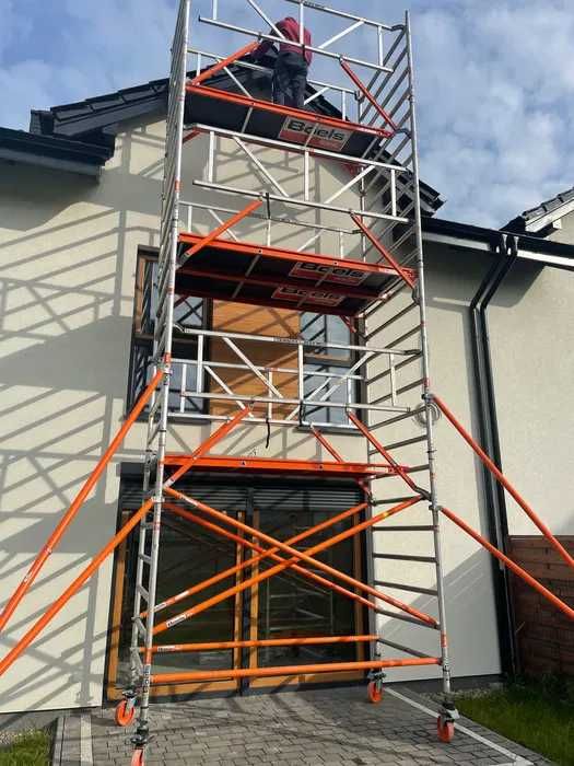 Wynajem rusztowań aluminiowych . Przejezdne . Altrex , Podjazdy