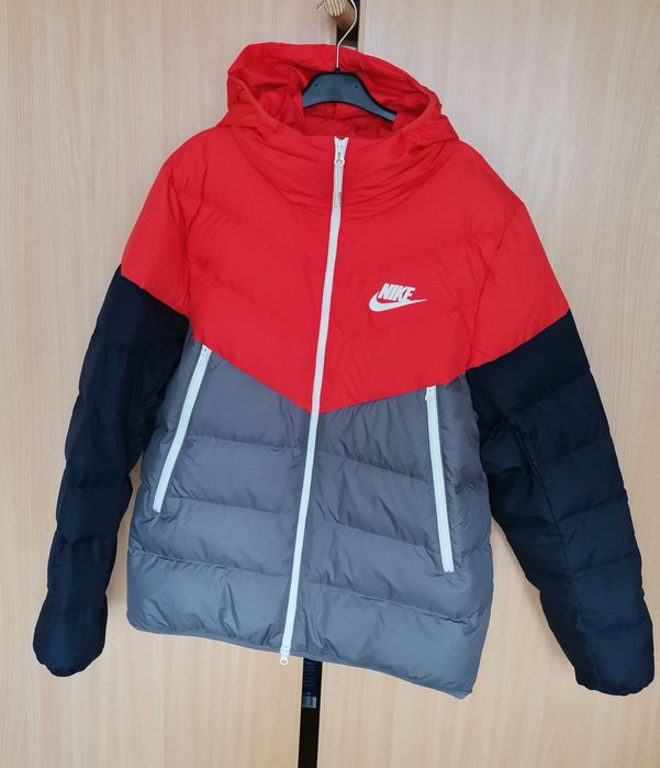 Nike Windruner roz L NOWA męska kurtka puchowa z kapturem