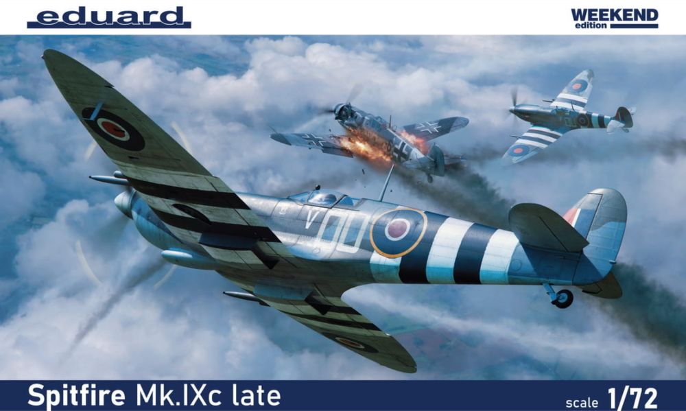 Eduard 7473 model 1:72 samolot Spitfire Mk.IXc Late