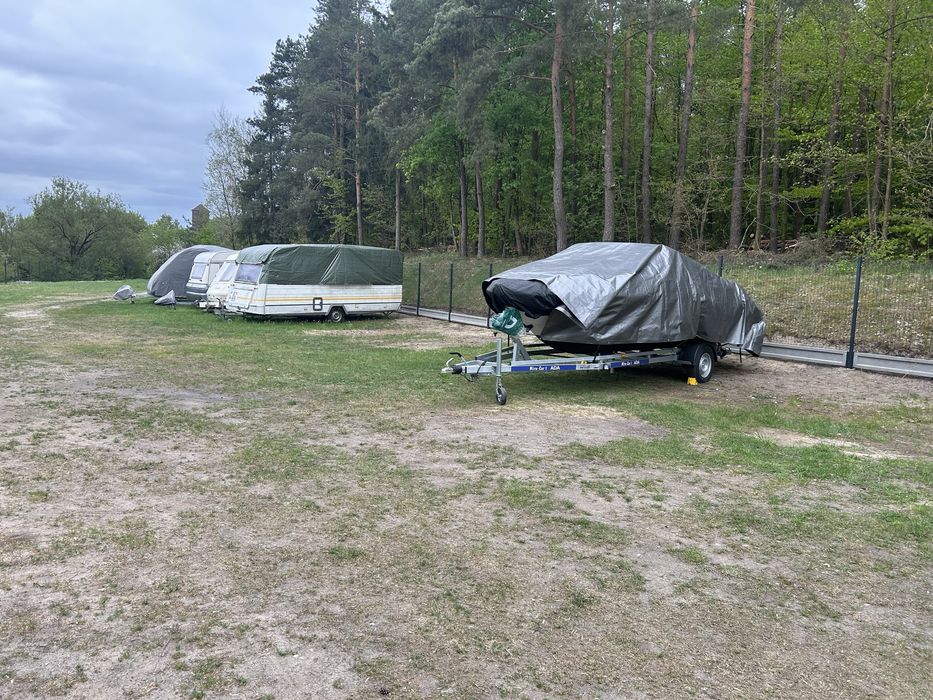 Parking, zimowanie przyczep,kamperów,łodzi itp