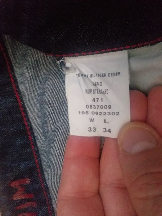Spodnie Hilfiger Tommy 34 dżinsowe