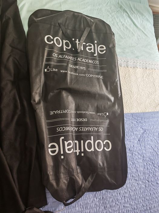 Traje Académico Masculino Copitraje Completo + Capa e Porta-fatos