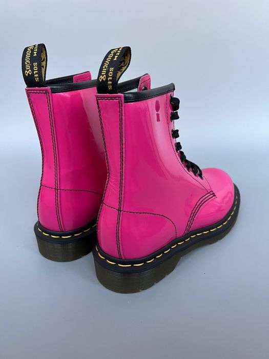 Оригінальні Черевики Dr.Martens 1460 з лакованої шкіри 37р.23.5см.