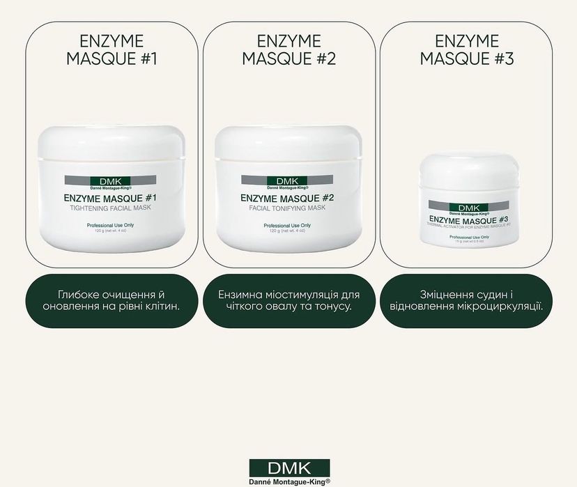 Ферментотерапія DMK ферментна маска DMK 120 г Enzyme Masque #2