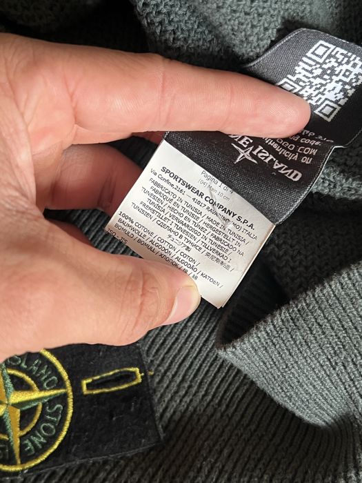 Легкий світер stone island original
