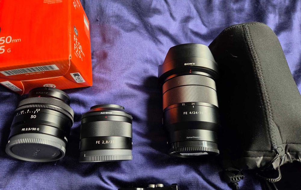 Aparat Sony A7 II mk2 5953 zdjęć plus akcesoria pierwszy właściciel