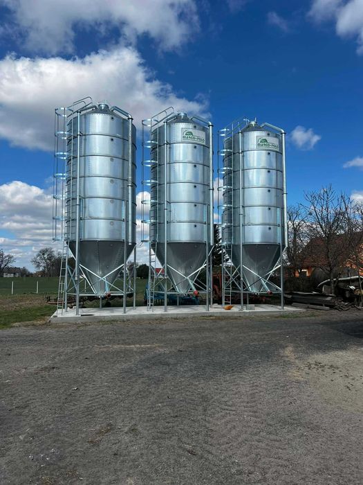 Silos Zbożowy lejowy 10 t, super jakość , szybka realizacja