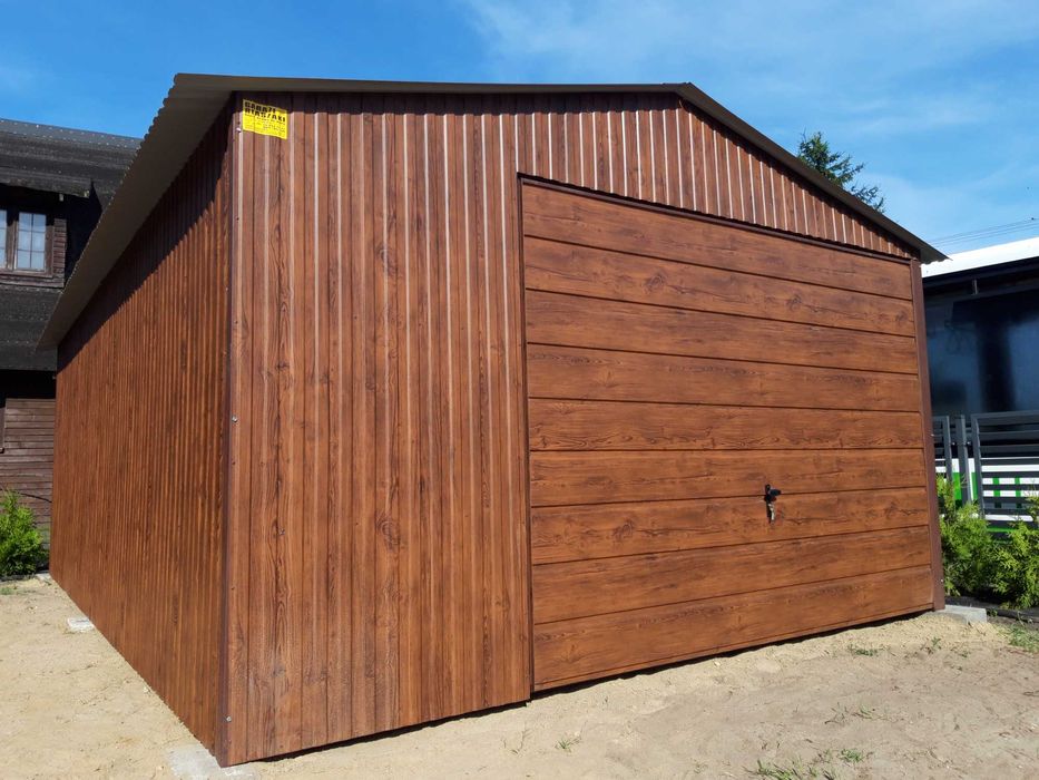 4x5 POM Garaże Blaszane Garaż Blaszany Blaszak Blaszaki Garaz Garaze