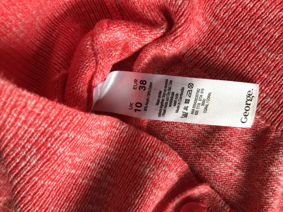 Sweter zapinany rozm M