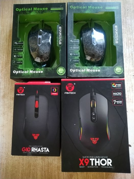 Миші ігрові, Optical Mouse, G10 RHASTA, X9 THOR. (Нові).