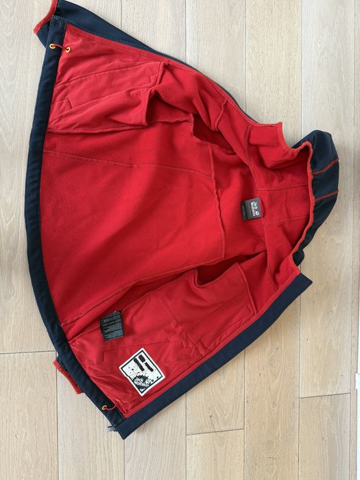 Kurtka wiosenna Softshell dziecięca Jack Wolfskin Fourwinds r. 128