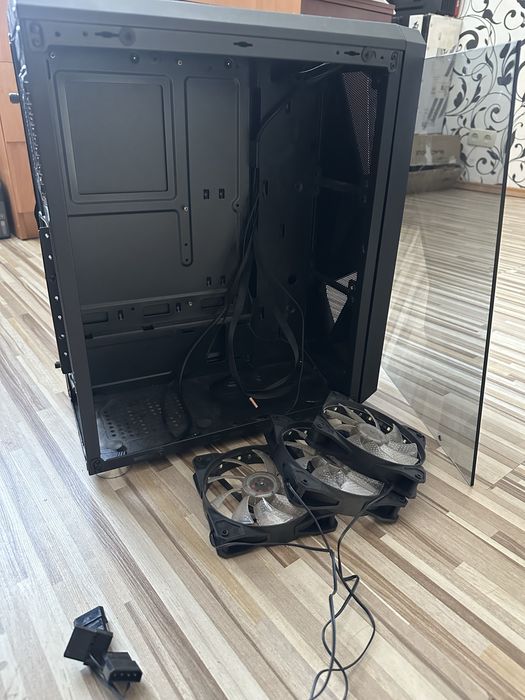 Корпус для ПК 1st player Firerose + 3 вентилятори