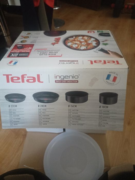Zestaw garnków i patelni Tefal Ingenio 12 el. Indukcja
