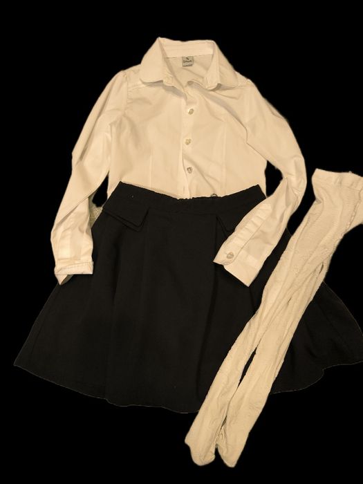 Zestaw galowy, na akademie 128 dla dziewczynki