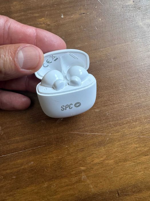 Auriculares SPC Zion 2 Play Brancos – FALTA 1 AURICULAR