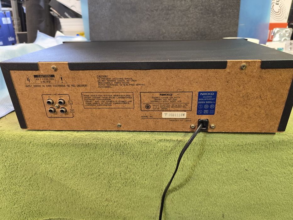 NIKKO ND-350 magnetofon kasetowy deck.