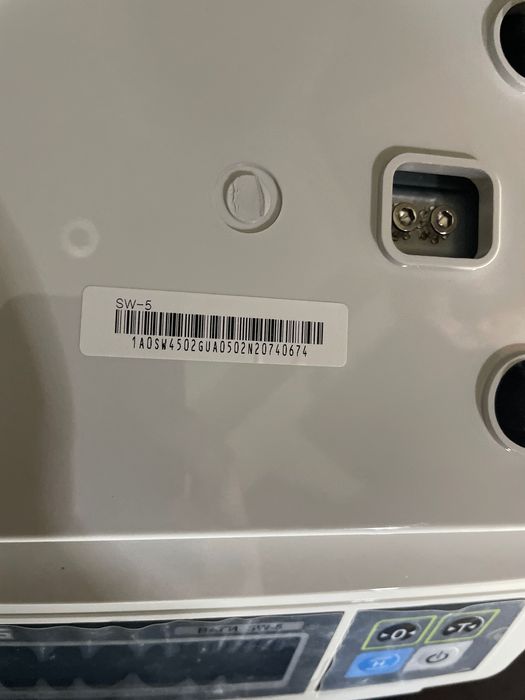 Весы кухонные новые CAS SW-5   до 5 кг (1/2 г).