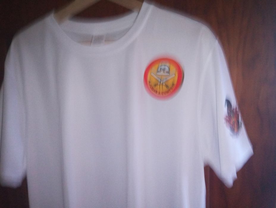 T shirt polícia do exército (nova versão