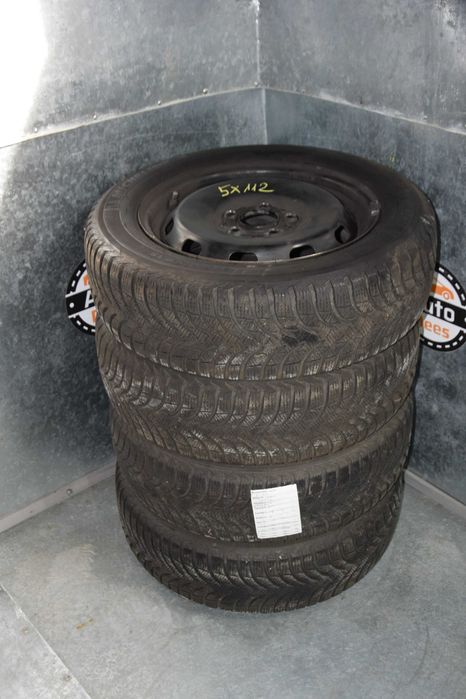 Opony zimowe + felgi stalowe Michelin R15 175/65 5x112 51/2Jx15H2