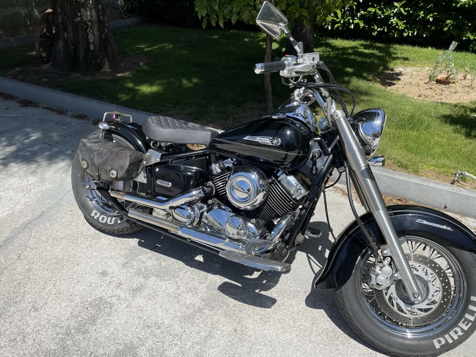 Kit banco, guarda lamas e alforges Yamaha Dragstar 650 - look bobber