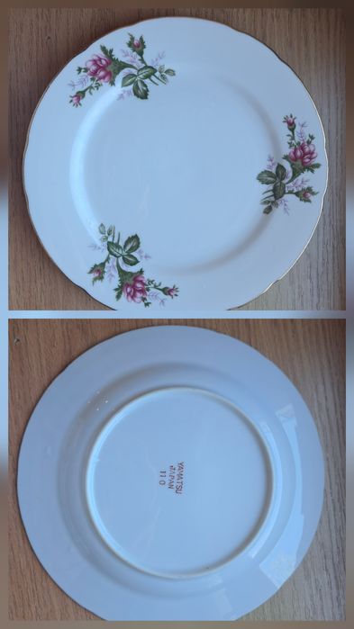 Тарелки разные фарфор коростень