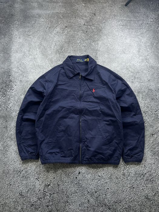 Vintage Polo Ralph Lauren Bavy Harrington Luxury Jacket