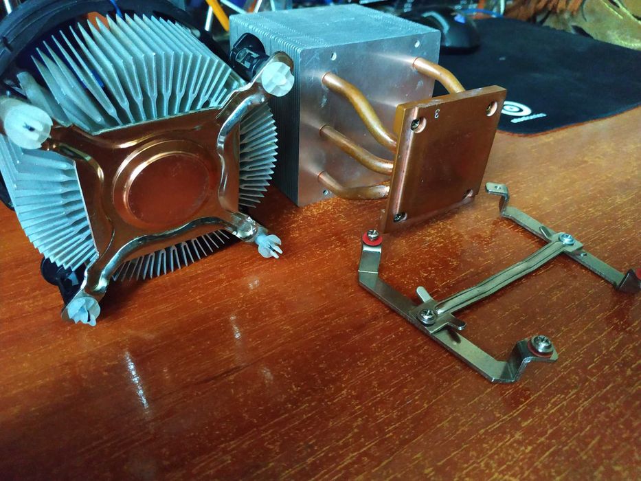 кулера intel c медью