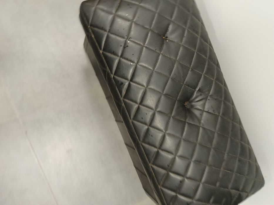 Pufa tapicerowana do odnowienia