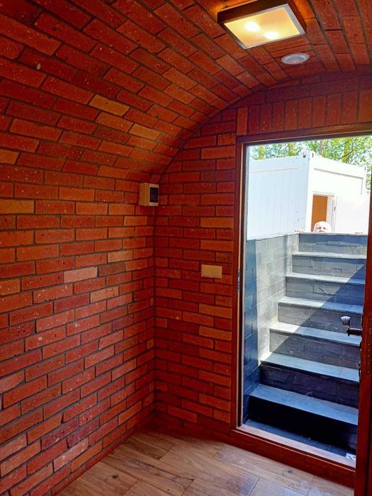 schron , piwniczka betonowa , ziemianka , piwnica , sauna ogrodowa