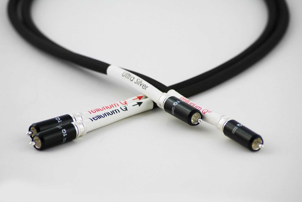 Kabel Tellurium Q Ultra Silver RCA- 1 m/