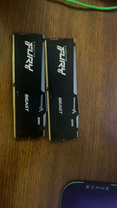 Оперативна пам'ять Kingston FURY Beast DDR5 32GB (2x16GB) 5200MHz CL40