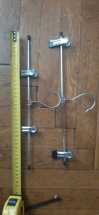 Вешалки тремпеля для брюк и юбок металлические оцинкованные