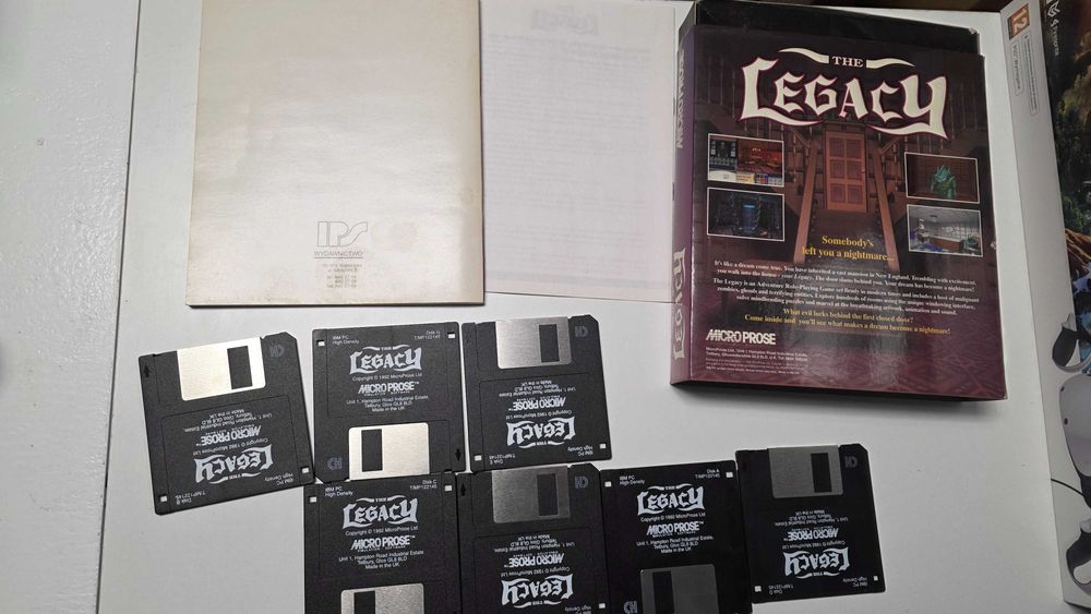 PC The Legacy wydanie polskie big box