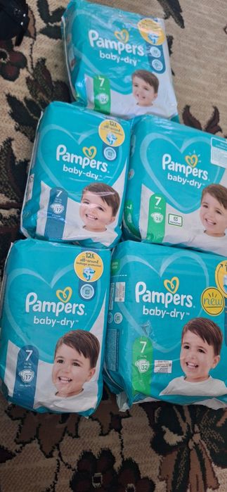 Pampers 7 лише одним лотом 118шт