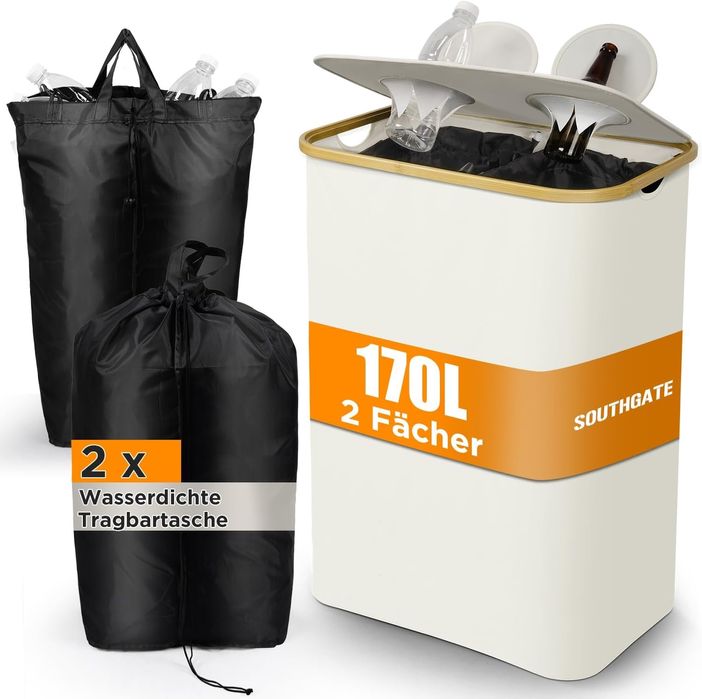 Kosz do segregacji butelek zwrotnych